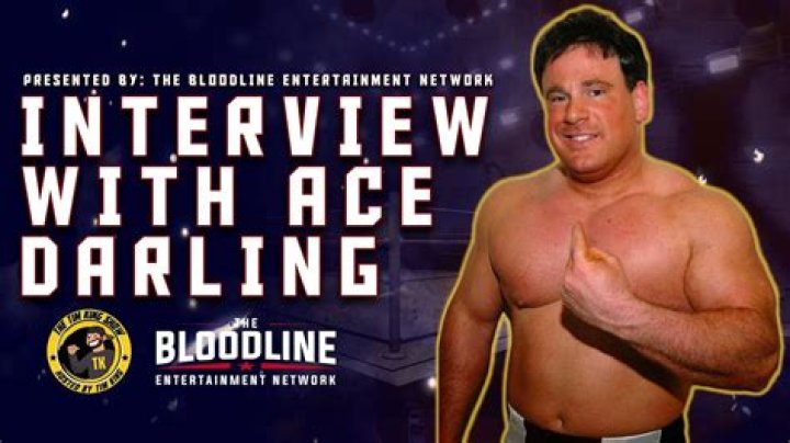 Wrestler Ace Darling poses for the camera