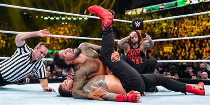 WWE Fans Catch What Roman Reigns Said As Jey Uso Pinned Him At Money In The Bank