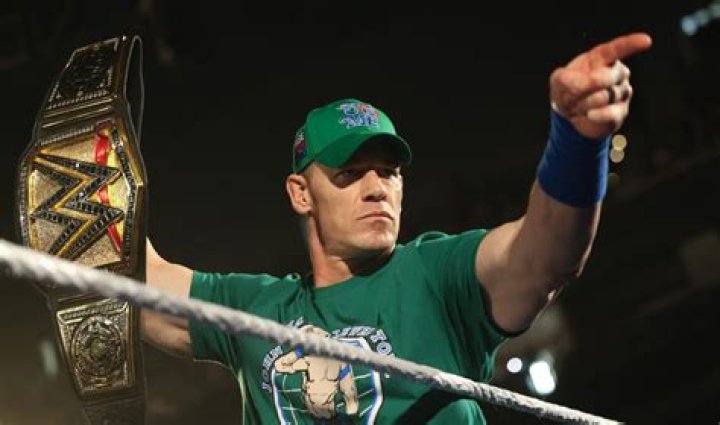 WWE John Cena Irish Whipping Chris Jericho During A Match