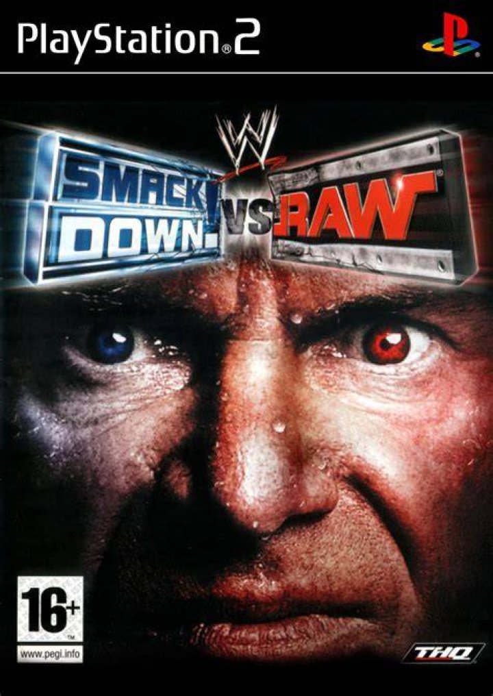 WWE Smackdown vs Raw Cover