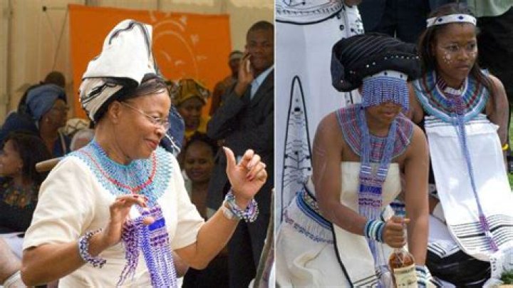 Xhosa Man Returns From Initiation, Proud Mom Celebrates by Throwing Bottle of Hennessy in the Air, SA Applauds