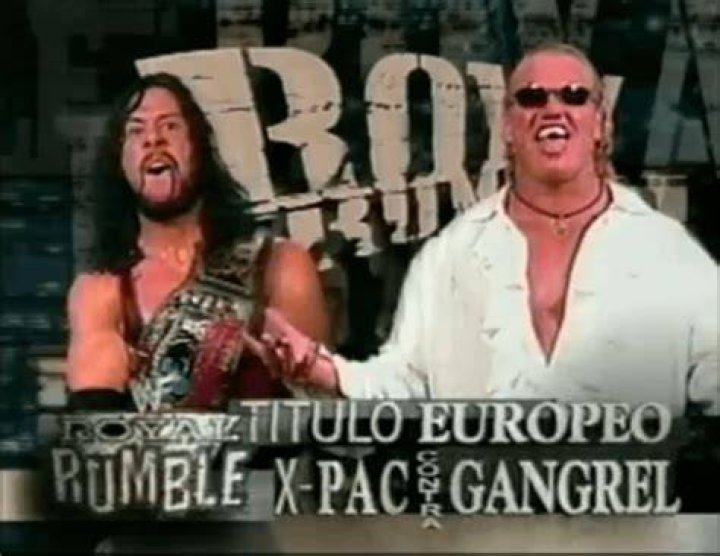 X-Pac v Gangrel Royal Rumble 1999 Cropped