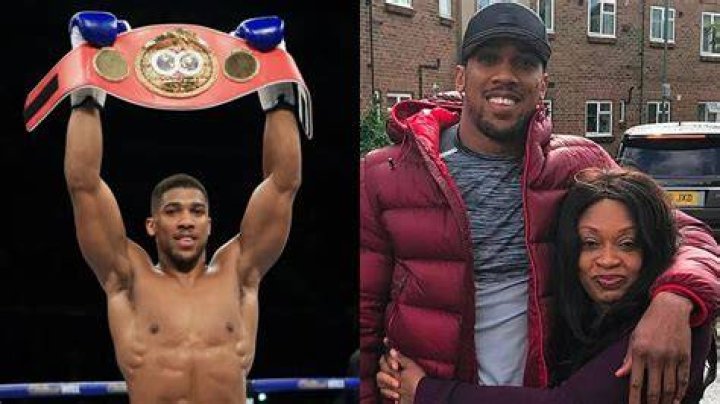 Yeta Odusanya Heavyweight Champion Anthony Joshuas Editorial Stock