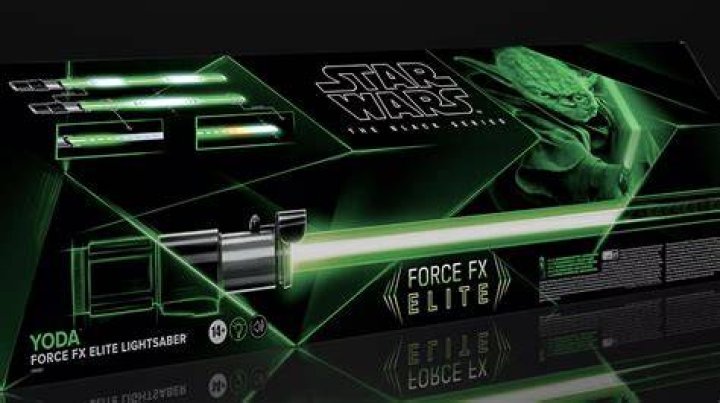 Yoda With Lightsaber And Force Lightning