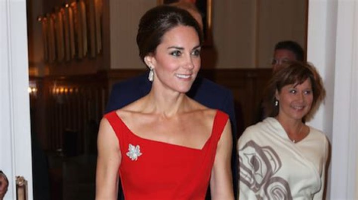 You can now buy the Duchess of Cambridge's red Preen dress for just £69