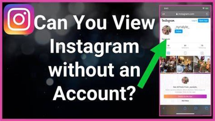 You Can View Instagram Without An Account, But It's Limited