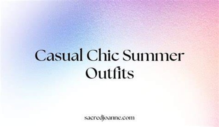 your answer to summer chic