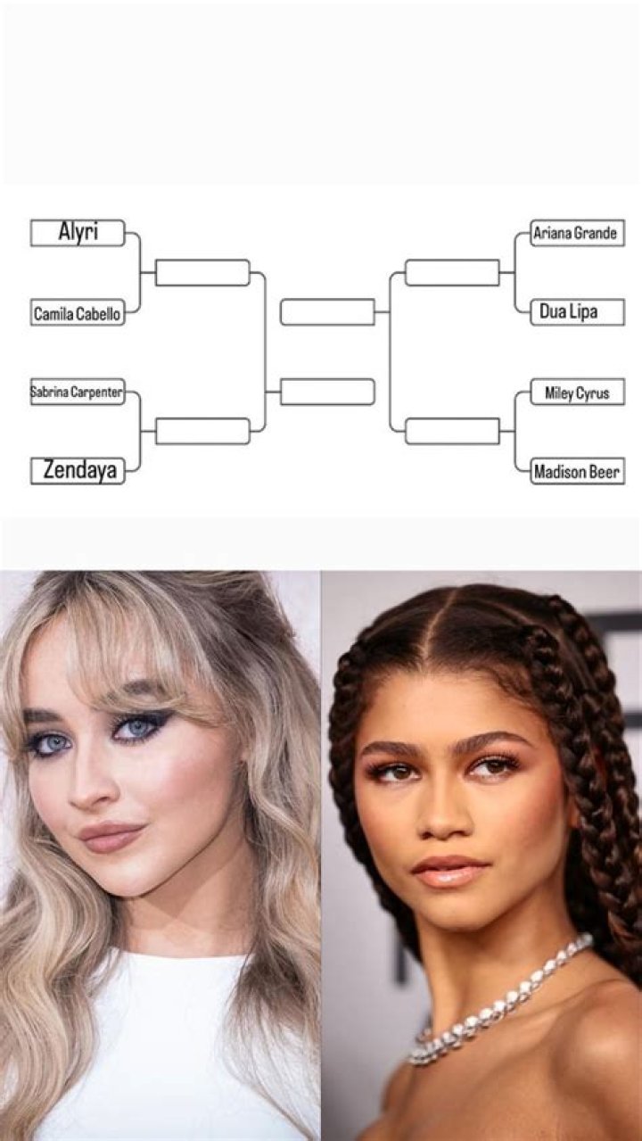 Zendaya And Sabrina Carpenter