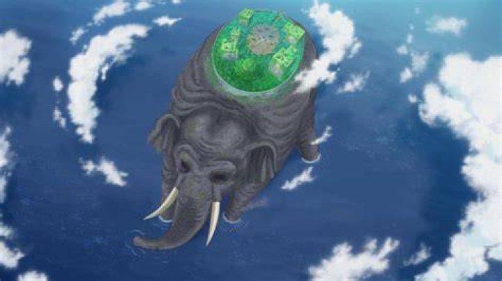 Zou Island in One Piece