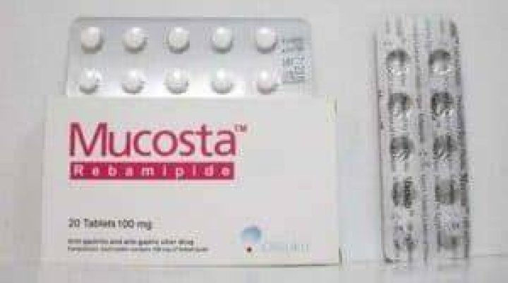 أقراص MUCOSTA ميوكوستا علاج قرحة المعدة