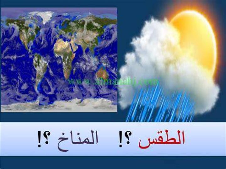 بحث عن الطقس والمناخ : اجمل مقدمة وخاتمة